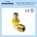 Reusable Braided Hose Brass Push-on Male Elbow Pneumatic Barb Pipe Fittings